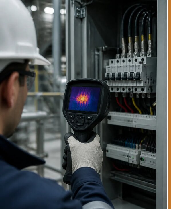 Тепловой контроль оборудования в Нальчике для безопасности работ